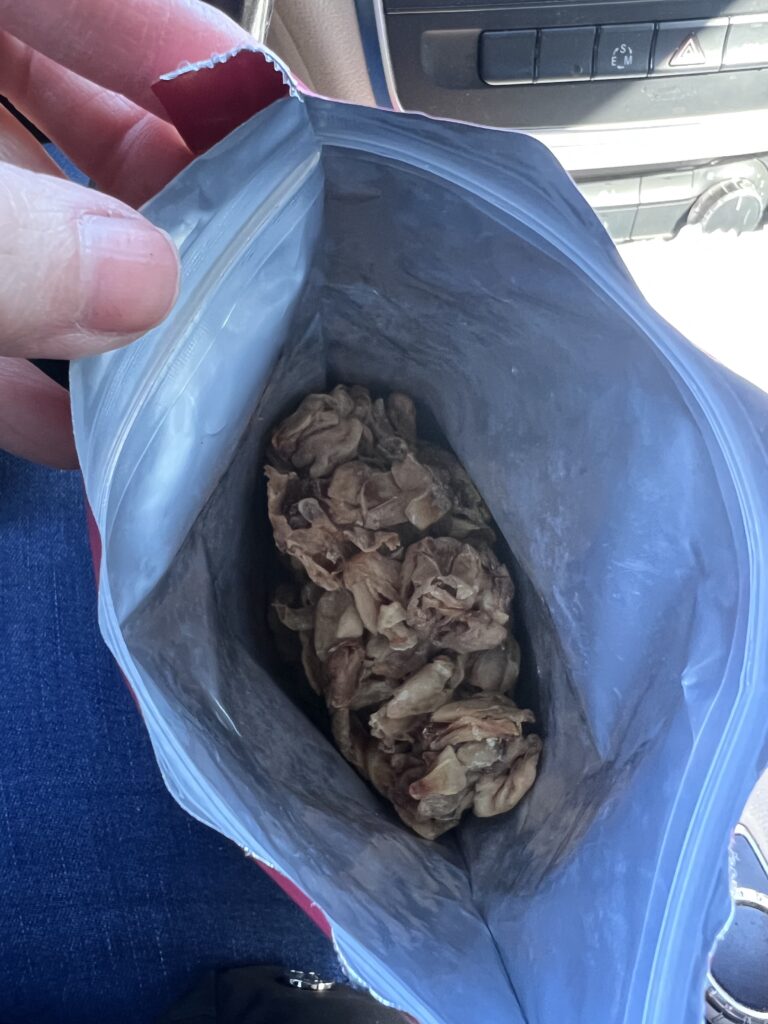 Inside the package