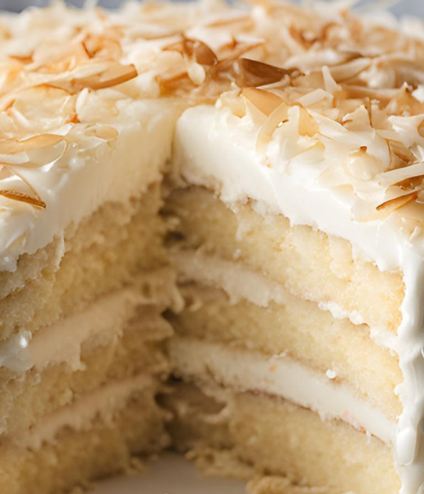 Southern Coconut Layered Cake