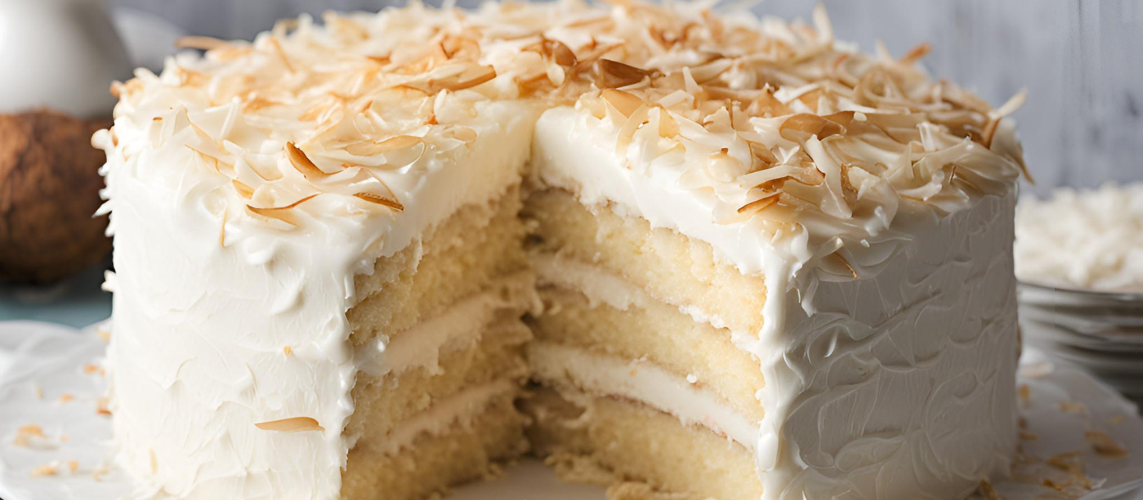 Southern Coconut Layered Cake