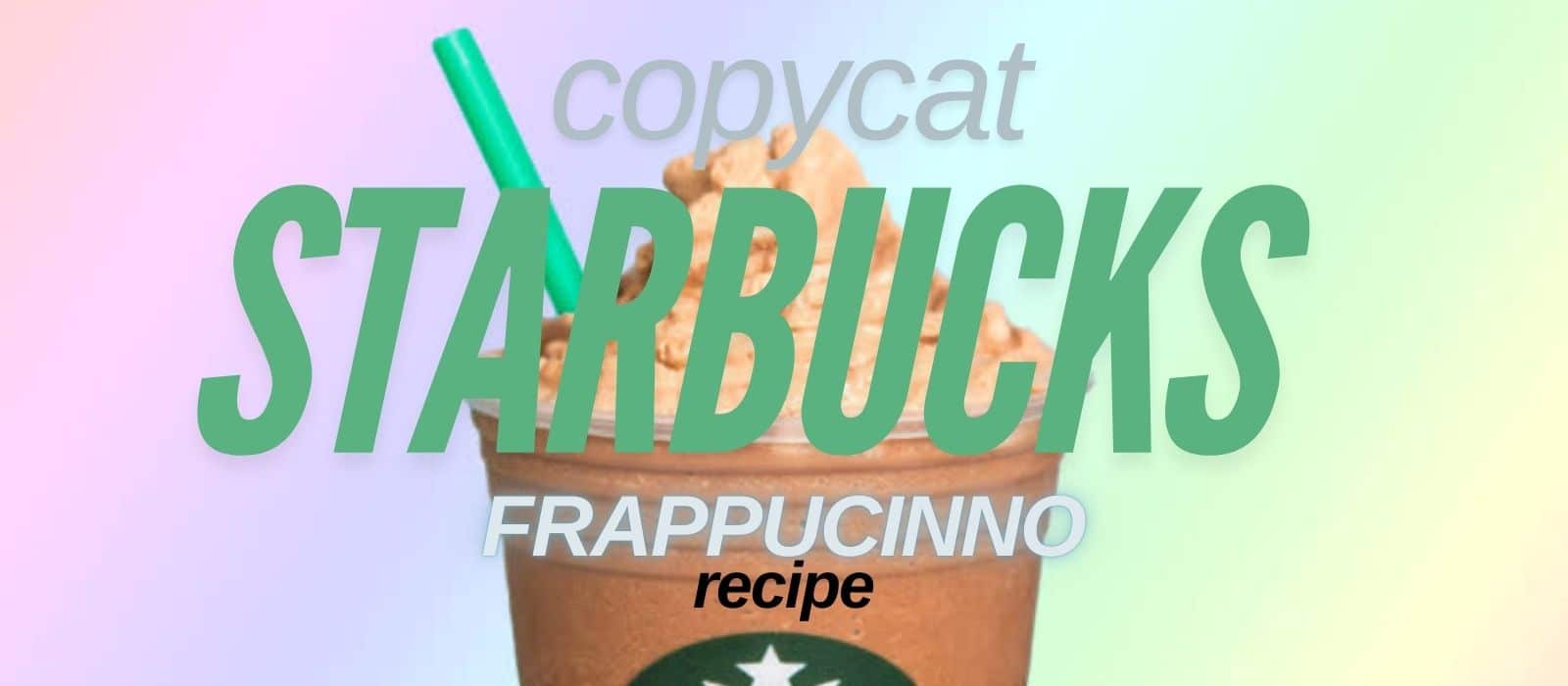 Copy Cat Starbucks Caramel Frappucinno