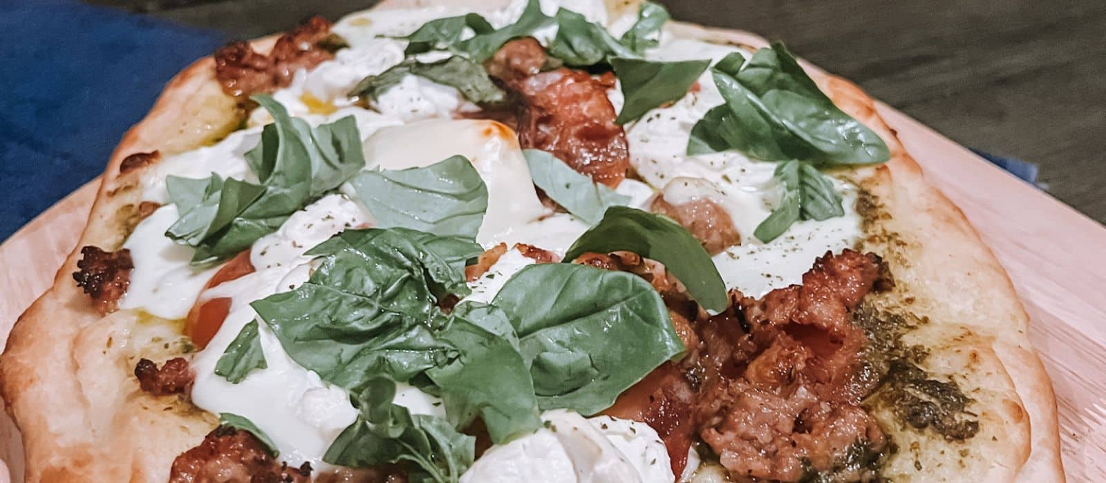 The Perfect Fall Evening In Arizona: Quick & Easy 4-Ingredient “Rustic” Pizza Recipe